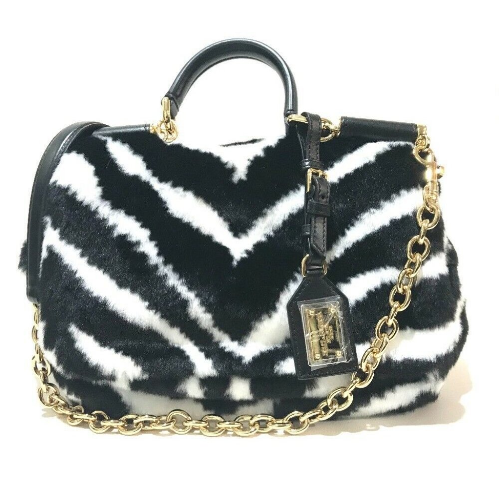 Authentic Dolce&Gabbana Zebra Pattern With Charm … - image 1